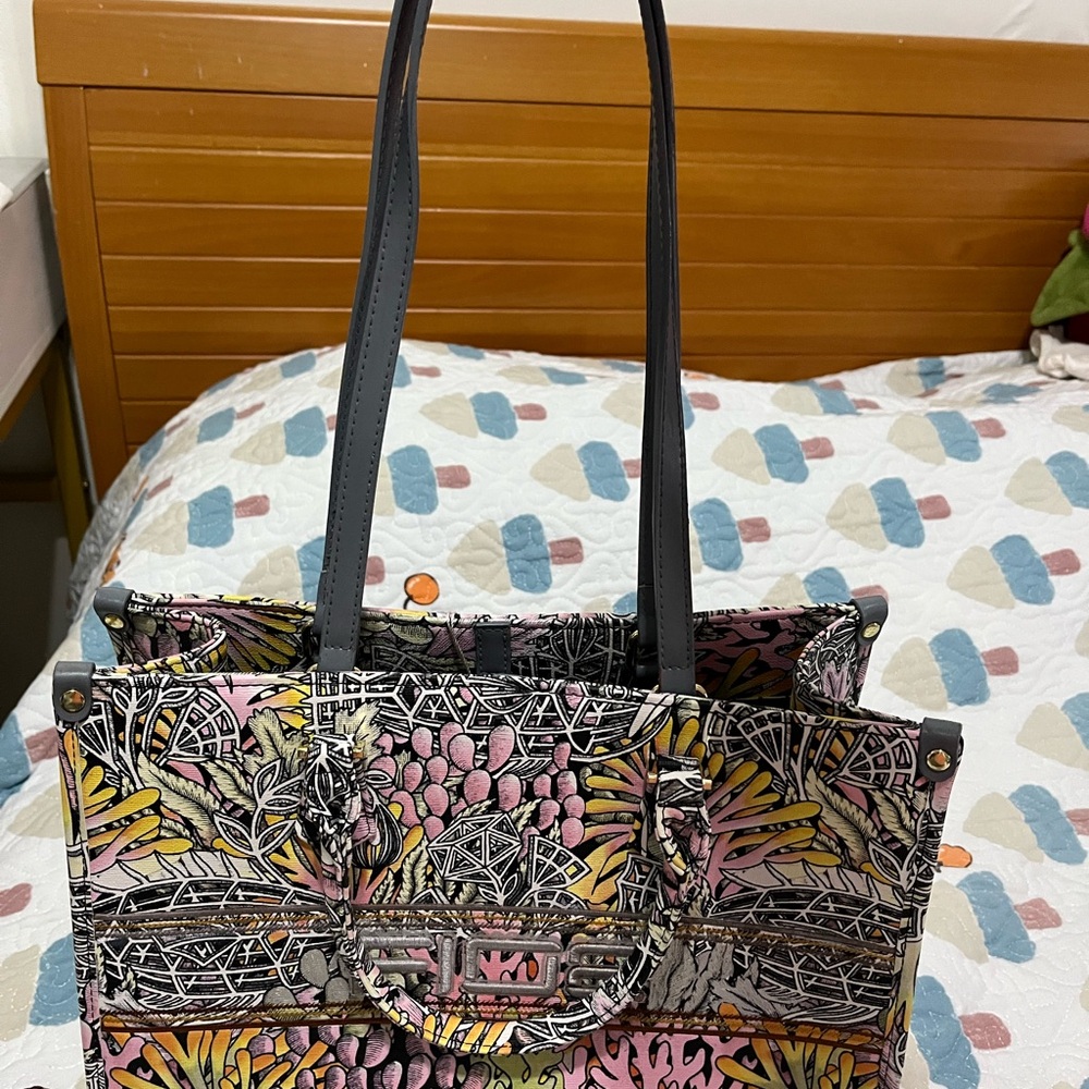 Multicolor Designer Tote Bag